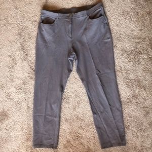 Chicos flat front pants